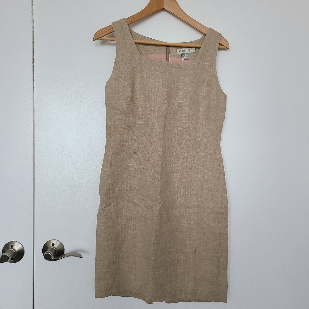Ann Taylor Linen Dress